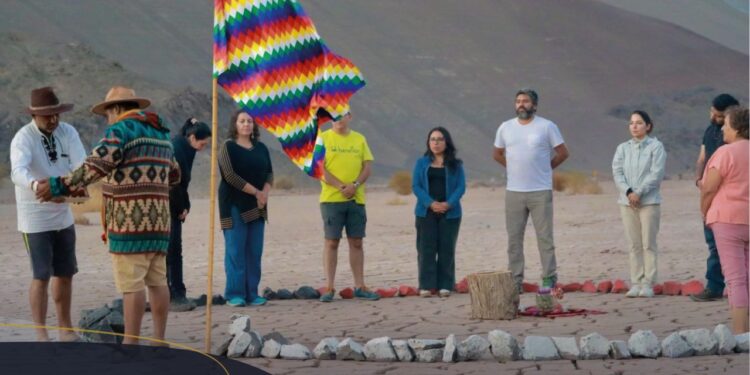 Fenix Gold participa en ceremonia de Temazcal junto a la Comunidad Indígena Colla Pastos Grandes