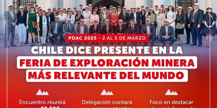 Chile da inicio a su participación en PDAC 2025