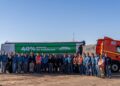Sierra Gorda SCM reduce su huella de carbono con nueva flota de camiones a gas natural