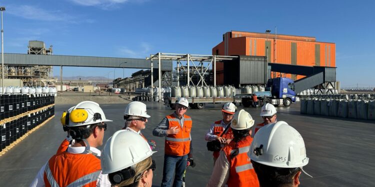 Rubén Alvarado visita Molyb y destaca su rol estratégico en el negocio minero de Codelco