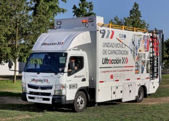 Unidad Móvil de Capacitación de Ultracción. Créditos: Cedida