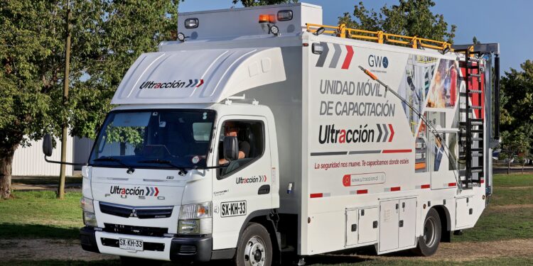 Unidad Móvil de Capacitación de Ultracción. Créditos: Cedida