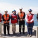 Minera Candelaria recibe visita de la Armada en planta y puerto