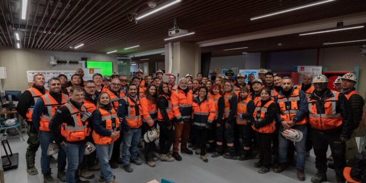 Ministra de Minería Conmemora el Día del Trabajador en Codelco Andina y Explora Proyecto Integrado