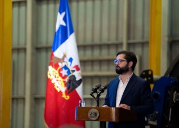 Presidente de la República, Gabriel Boric Font. Foto: Ministerio de Minería.