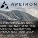 Super Copper recibe inversión estratégica de Apeiron