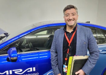 Eduardo Madariaga, jefe de nuevos negocios Toyota Chile. Créditos: InfoMINERÍA