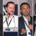 Luis Montecinos (Anglo American Los Bronces), Alejandro Irarrázabal (ECOS), Patricio Matalama (BRASS Chile) y Carlos Strange (Gold Fields). Créditos: InfoMINERÍA