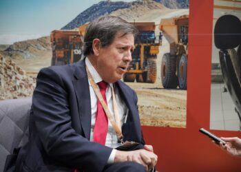 Jorge Riesco (Presidente de la Asociación Nacional de Minería, SONAMI) Foto: SONAMI