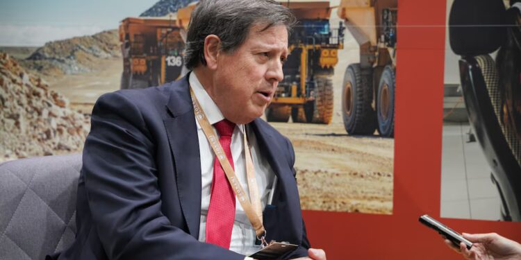 Jorge Riesco (Presidente de la Asociación Nacional de Minería, SONAMI) Foto: SONAMI