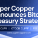 Super Copper integra Bitcoin en su estrategia financiera