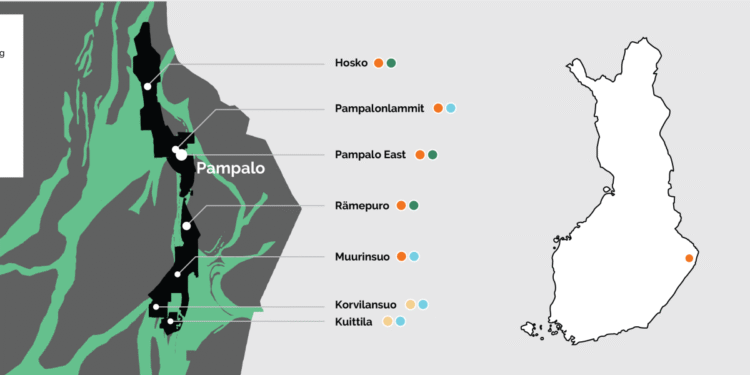 Mina "Pampalo" de Endomines en finlandia.