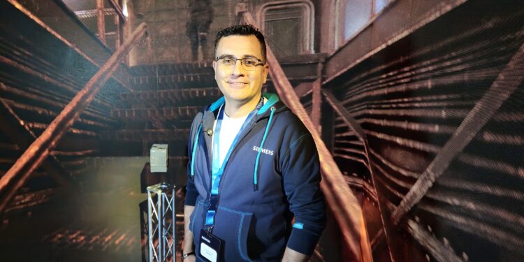 Fabián Hernández, Country Business Unit Manager de Siemens. Foto: InfoMINERÍA