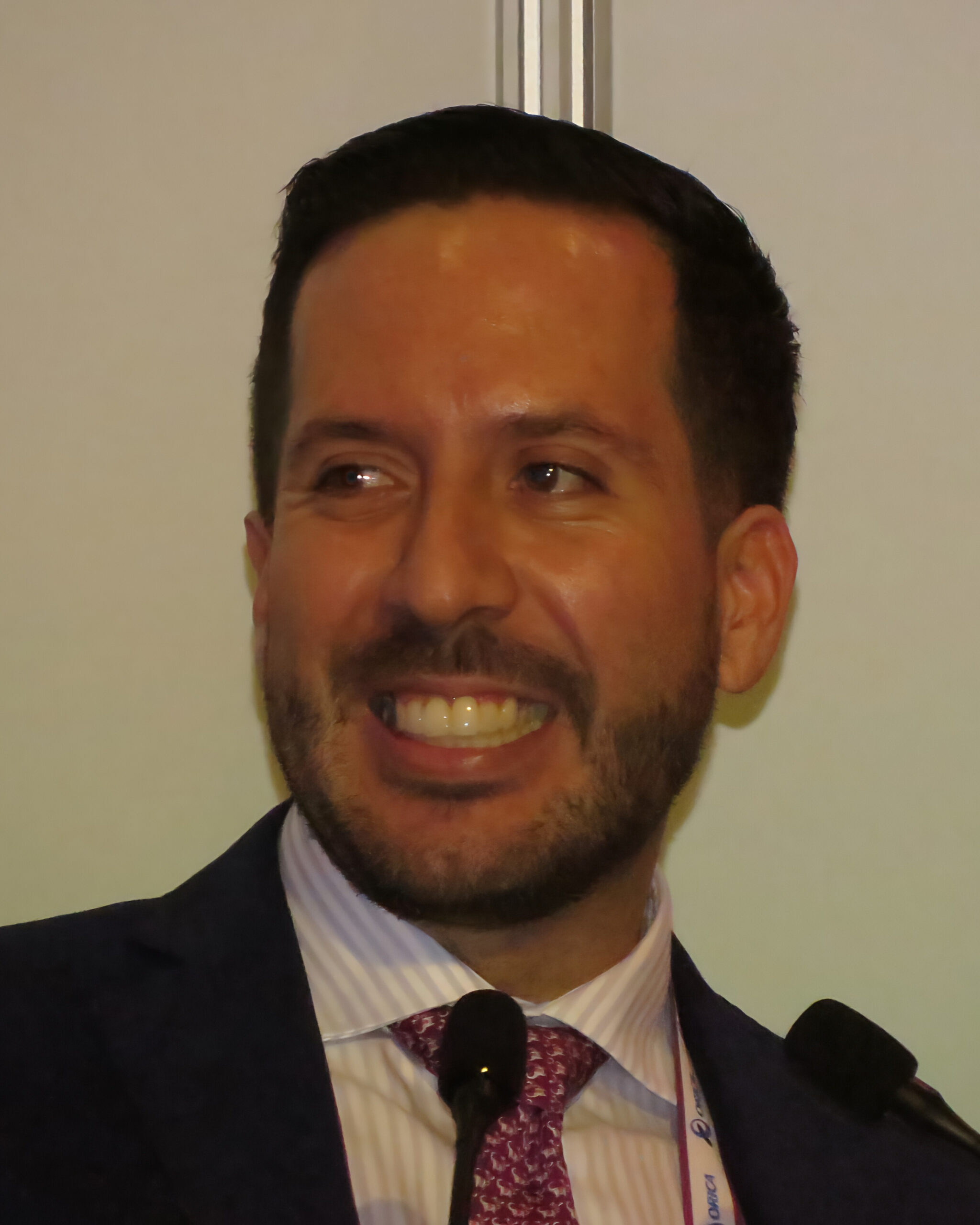 Piero Saravia, presidente del Congreso Minería Digital 2025. Créditos: InfoMINERÍA