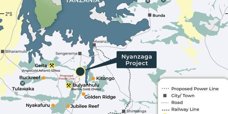 Perseus Mining identificó extensiones profundas de mineralización en Nyanzaga, proyectando mayor vida útil y recursos en su operación en Tanzania.