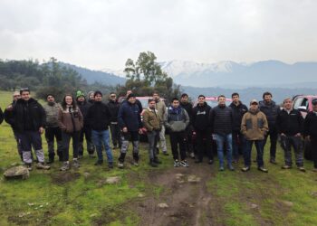 Participantes en el curso 4x4 de Ultracción. Foto: InfoMINERÍA.