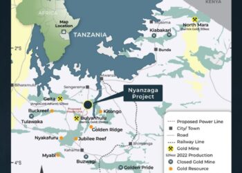 Perseus Mining avanza en Nyanzaga con acuerdos en Tanzania