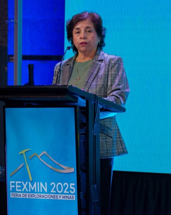 Aurora Williams, ministra de Minería. Foto: Cedida