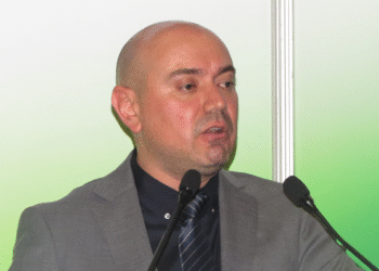 Miguel Becerra, principal Global Metallurgy & Processing en BHP, en Procemin Geomet 2025. Foto: InfoMINERÍA