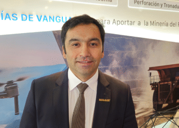 Rodrigo Díaz, líder de Ingeniería de Rockblast. Foto: InfoMINERÍA
