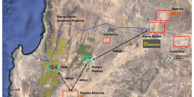 Marimaca Copper amplía mineralización de cobre de alta ley en Pampa Medina