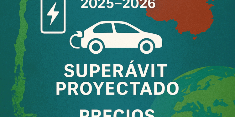 Mercado del litio: proyecciones 2025-2026