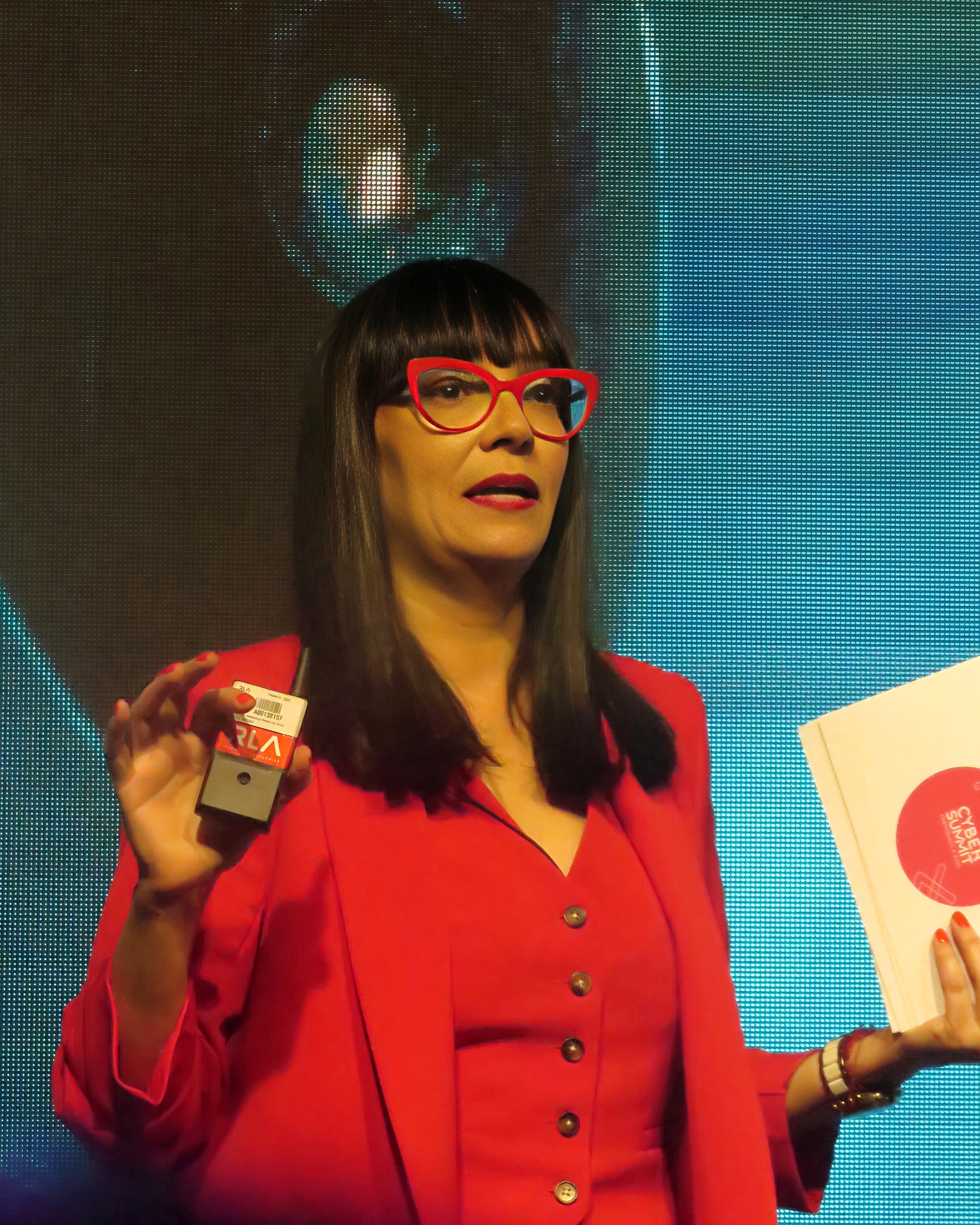 Flavia Méndez, CEO y fundadora del Cyber Summit. Foto: InfoMINERÍA