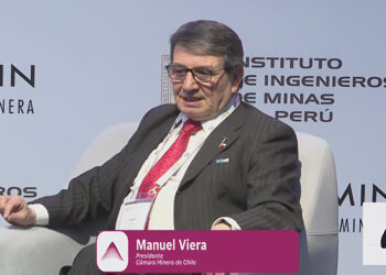 Manuel Viera (Cámara Minera de Chile) en Perumin: “Chile es el primer país del mundo en tener un mayor porcentaje de mujeres trabajando en minería”