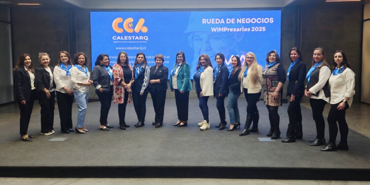 Empresarias de la primera rueda de negocios de Women in Mining Chile (WIM Chile). Foto: InfoMINERÍA