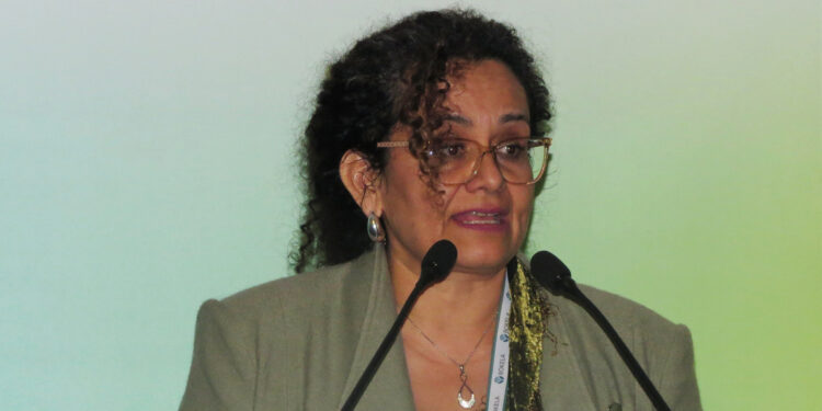 Pamela Soto, gerente de Relaves y Aguas de MMG Australia y presidenta del Congreso Tailings 2025 de Gecamin. Foto: InfoMINERÍA