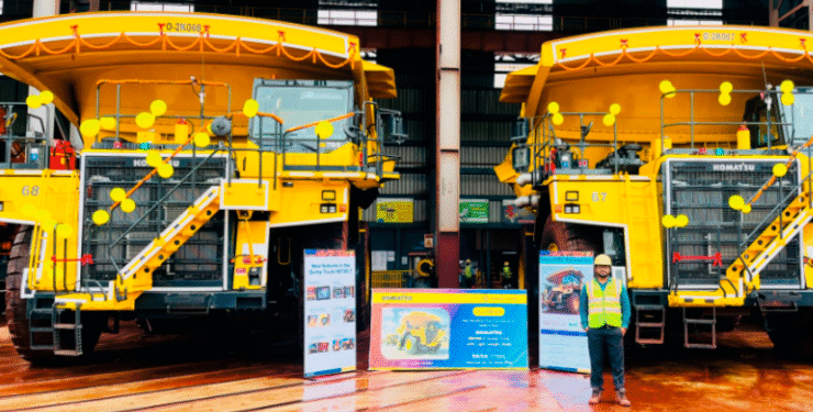 Tolva chilena de Komatsu conquista India y abre mercado en Asia