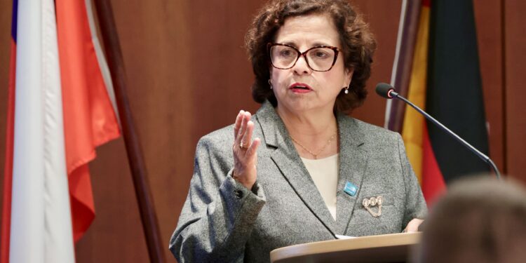 Ministra Aurora Williams destaca en Alemania oportunidades de I+D vinculadas a la Estrategia Nacional del Litio