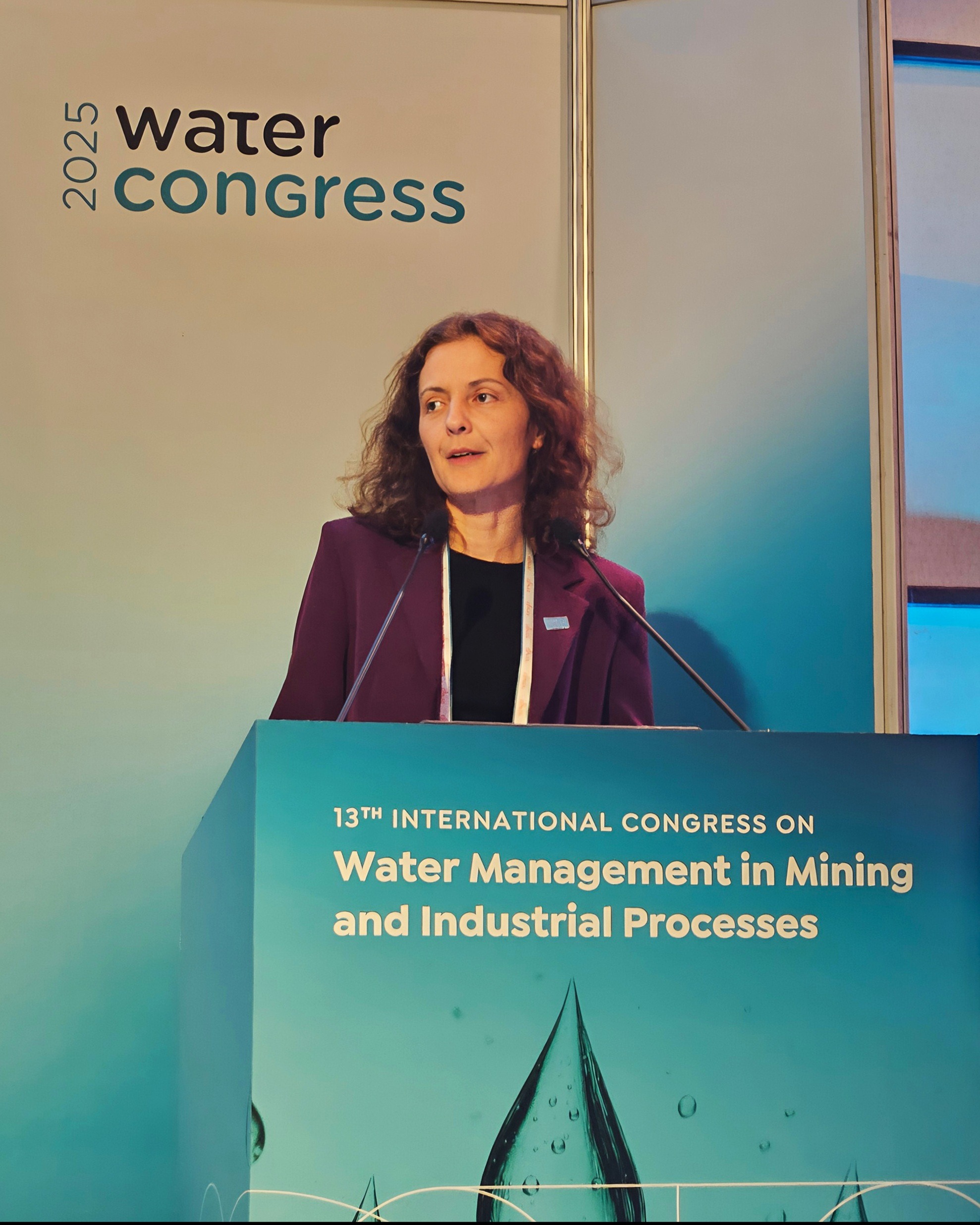 Konstantina Katsanou, investigadora del Institute for Water Education de los Países Bajos. Foto: InfoMINERÍA