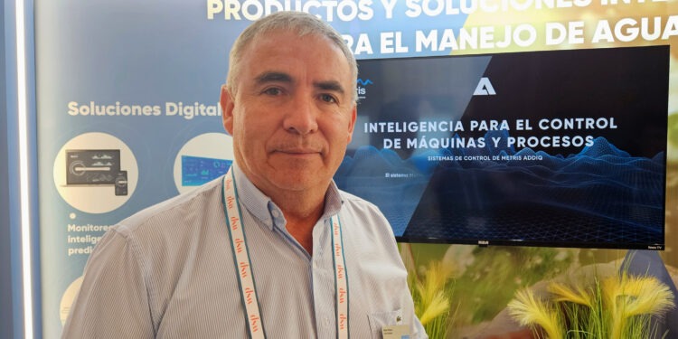 Víctor Olivero, Sales Engineer en Andritz. Foto: InfoMINERÍA