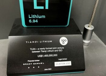 Repunte del litio