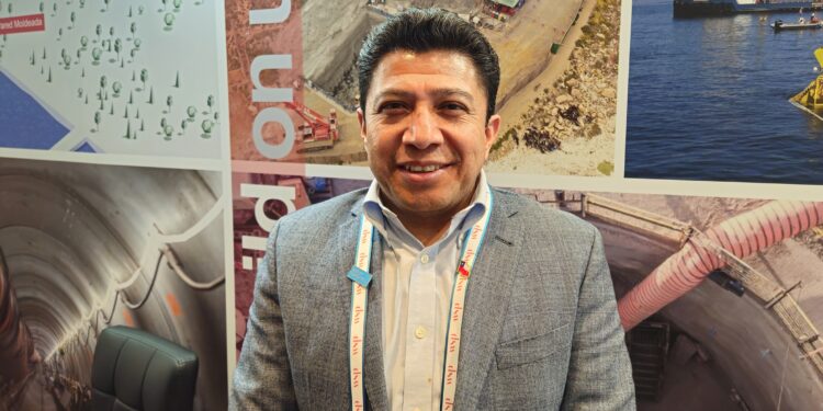 Raymundo González, Director Comercial de BESSAC para Latinoamérica. Foto: InfoMINERIA