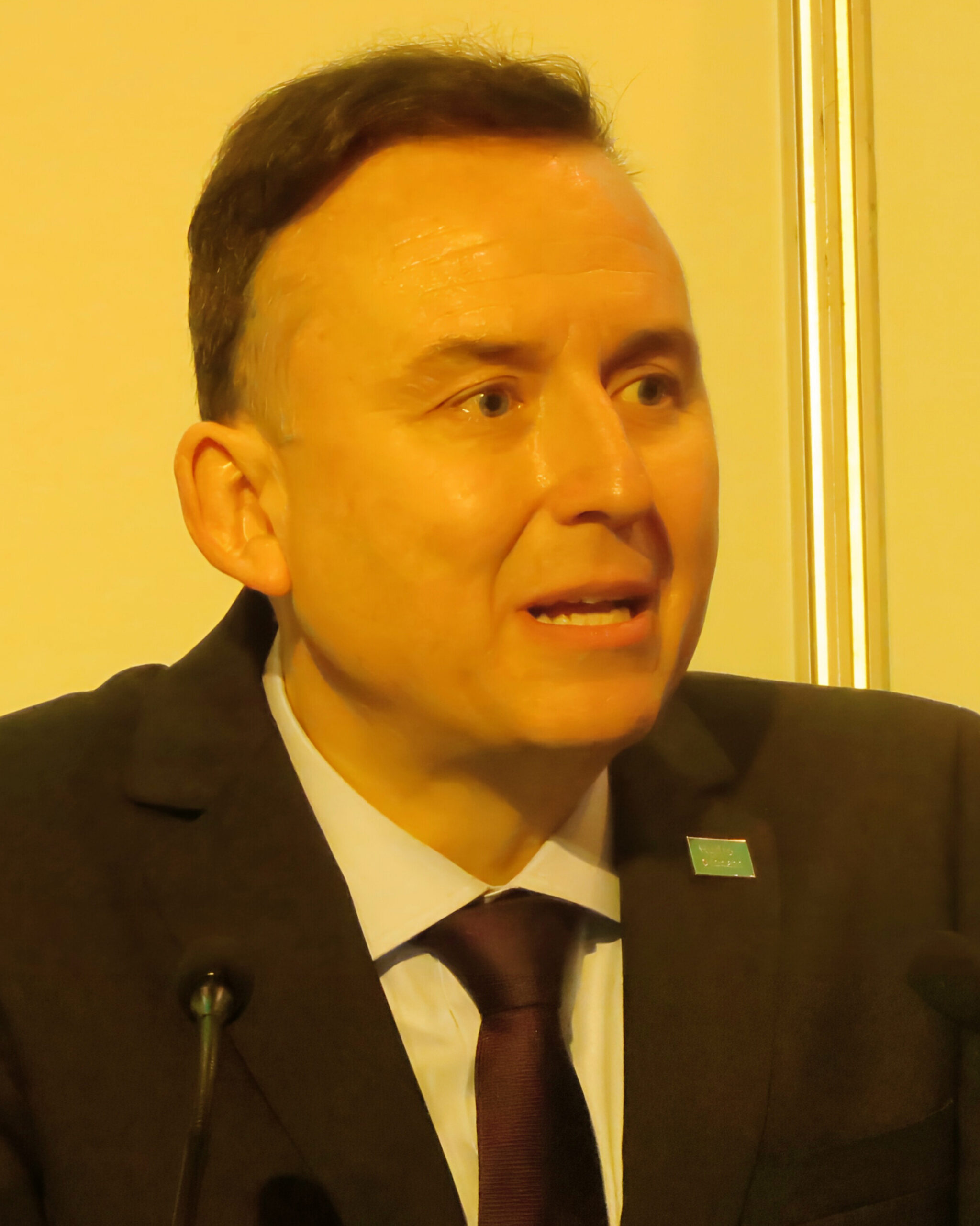 Boris Medina, presidente de esta edición y de Minera El Abra. Foto: InfoMINERIA