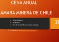 Cámara Minera de Chile invita a su Cena Anual 2025