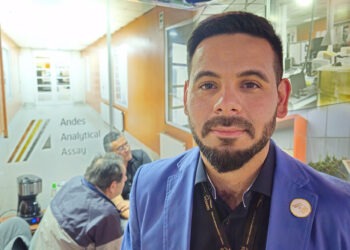 Diego Bocca, ejecutivo de negocios de Andes Analytical Assay. Foto: InfoMINERIA