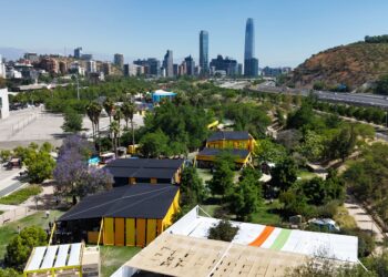 Vista panorámica del EtM Day 2025 en el Parque Bicentenario de Santiago. Créditos: InfoMINERIA