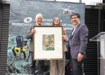 Minnovex premia a Ivan Valenzuela por innovación minera