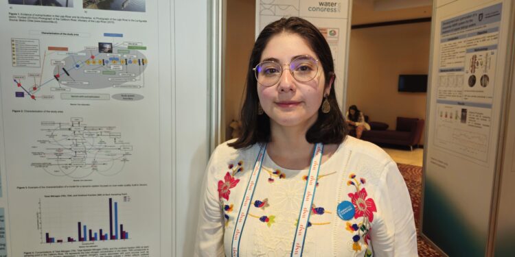 Karla Rodríguez: Estudiante de Doctorado en Recursos Hídricos y Energía para la Agricultura. Foto: InfoMINERÍA