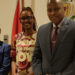 De izquierda a derecha: presidente de la Cámara Minera de Chile, Manuel Viera; presidenta de WIM South Africa, Mogaleadi Seabela; embajador de Sudáfrica en Chile, George Monyemangene. Foto: cedida
