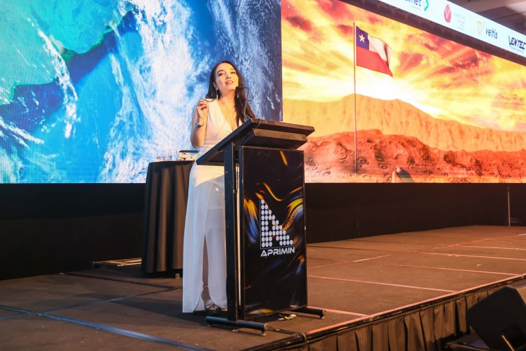 Dominique Viera, presidenta de APRIMIN. Créditos: APRIMIN