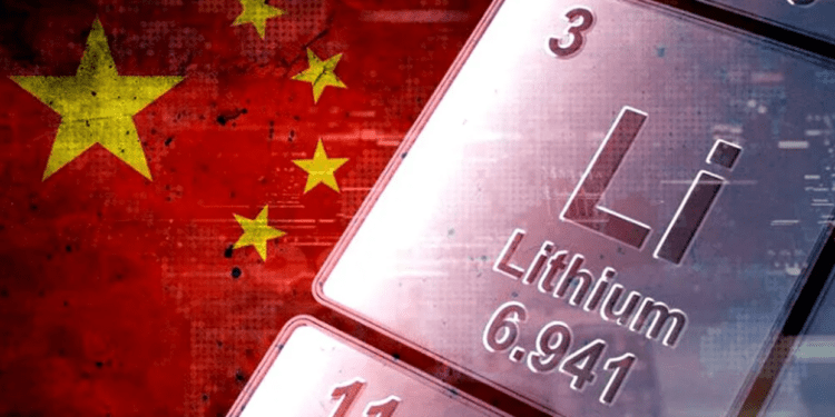industria del litio China