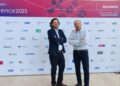 Luis Delso, Superintendente de Operaciones Mina Gold Fields, y Álvaro Díaz, CEO de Indimin. Créditos: cedida.