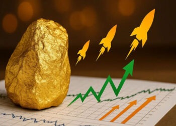 Newmont, acciones de Newmont, oro, minería del oro, mercados financieros, inversión minera, precio del oro, mineras globales,
