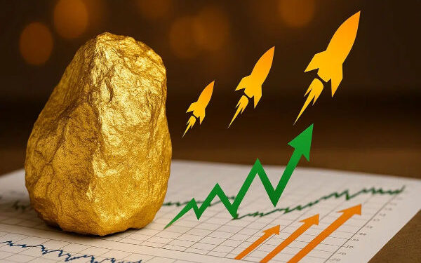 Newmont, acciones de Newmont, oro, minería del oro, mercados financieros, inversión minera, precio del oro, mineras globales,