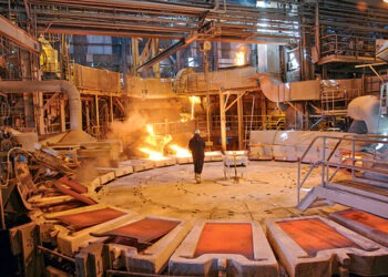 fundidora de cobre