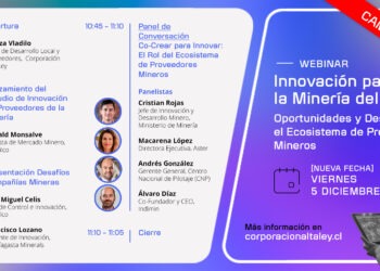Webinar organizado por Alta Ley abordará brechas y oportunidades de innovación del ecosistema de proveedores mineros